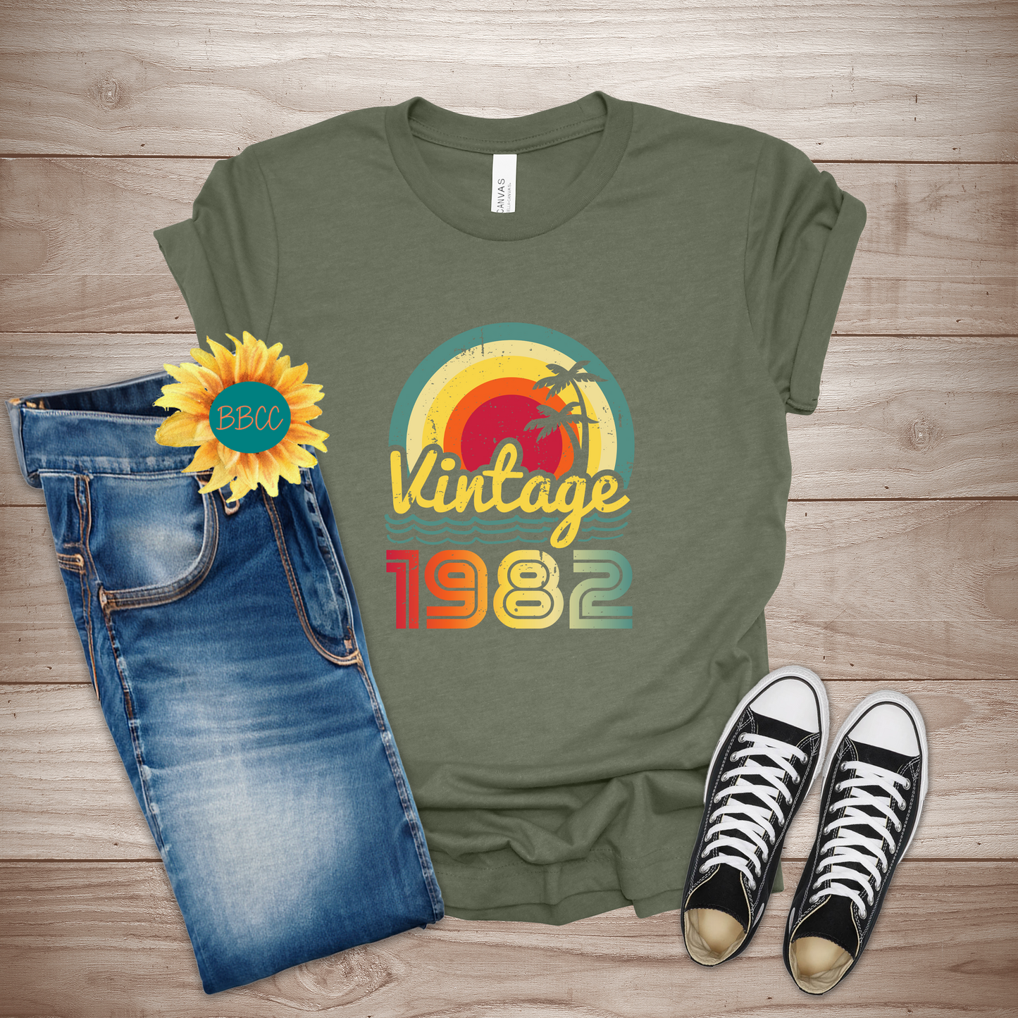 Vintage 1982 Adult T-Shirt