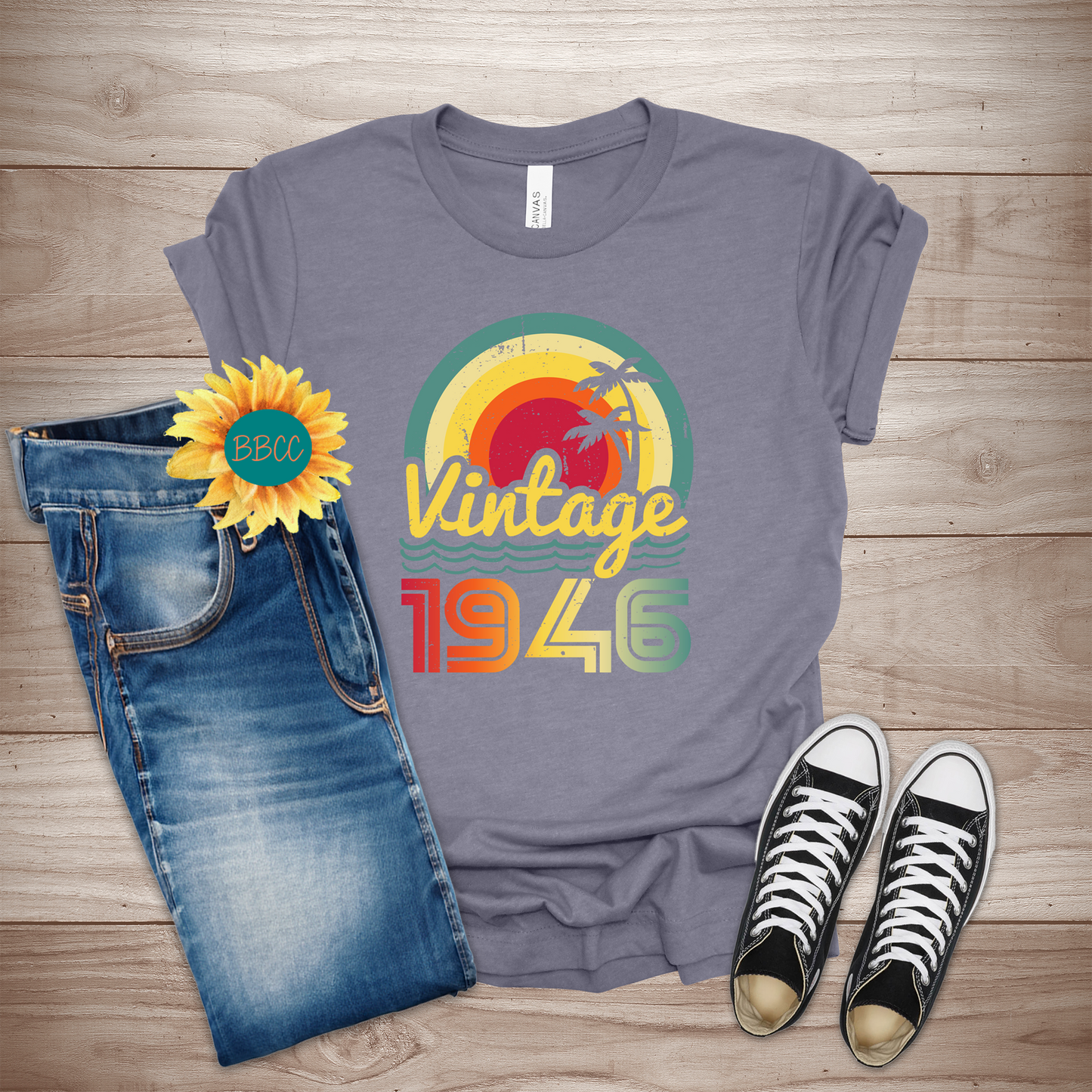 Vintage 1946 Adult T-Shirt