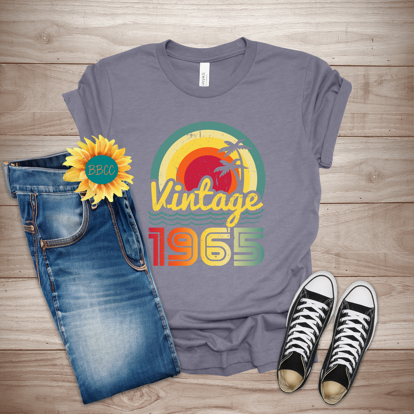 Vintage 1965 Adult T-Shirt