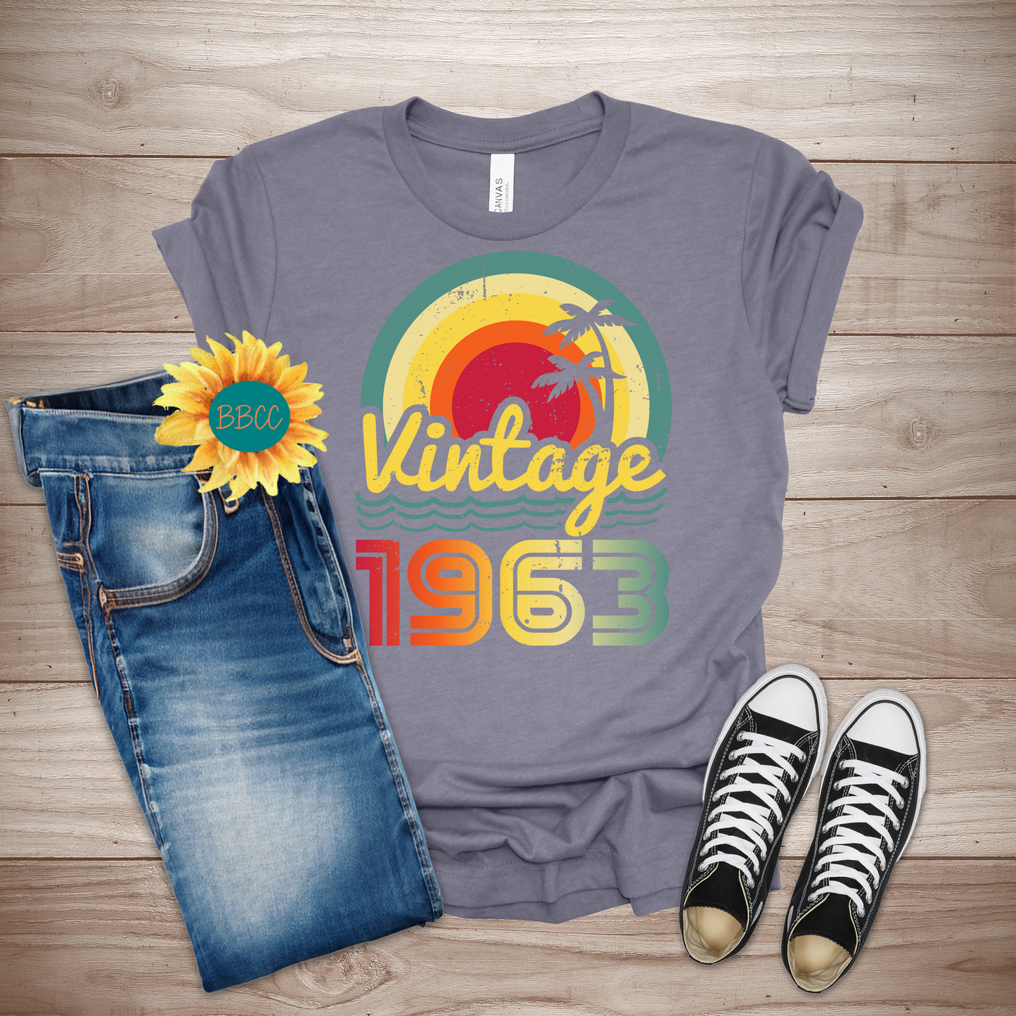 Vintage 1963 Adult T-Shirt