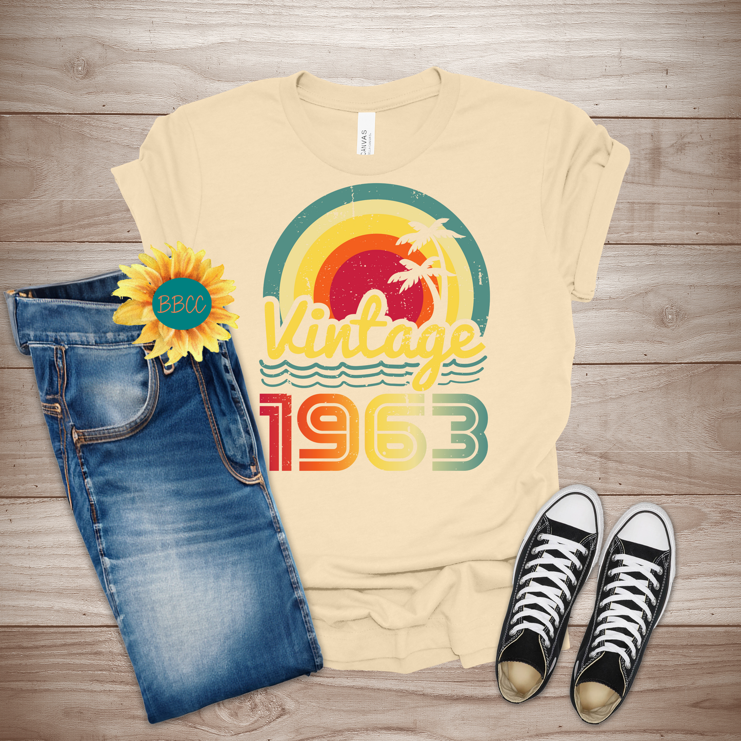 Vintage 1963 Adult T-Shirt