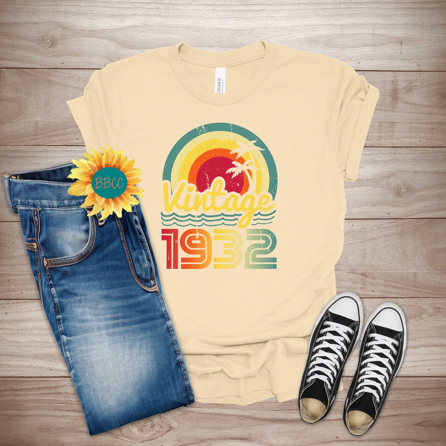 Vintage 1932 Adult T-Shirt
