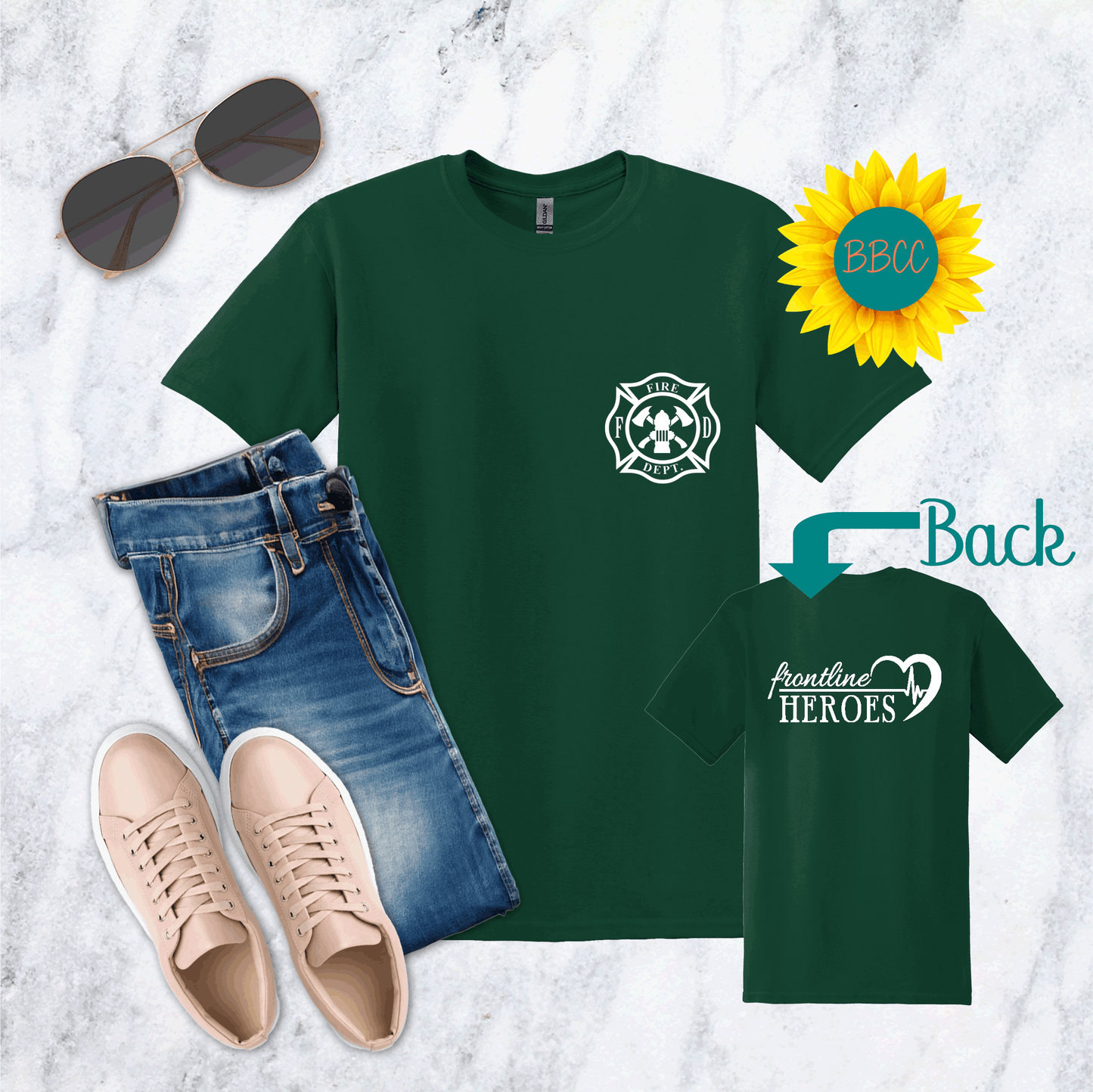 Frontline Firefighter T - Shirt