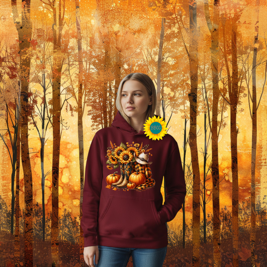 Cowgirl Fall Hoodie