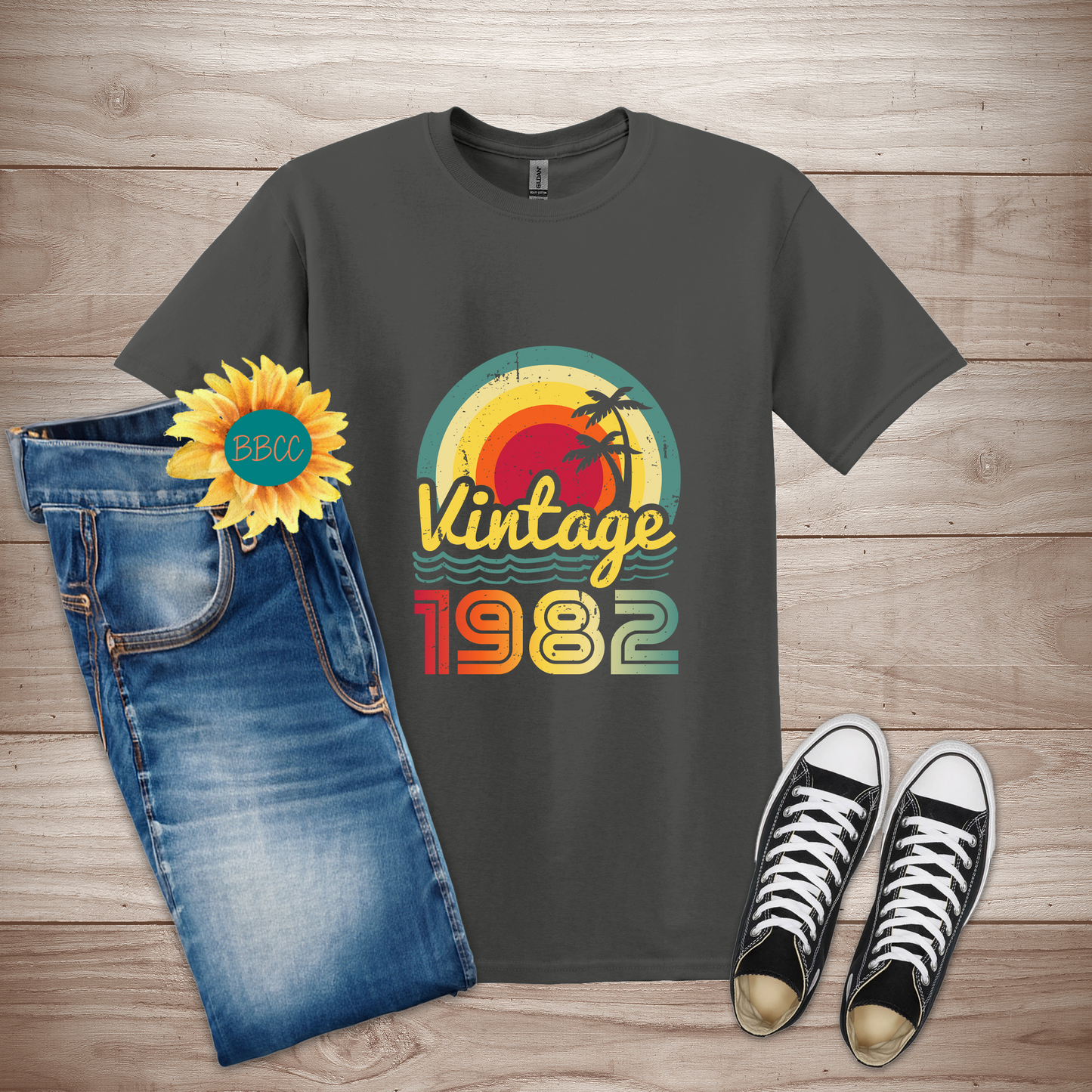 Vintage 1982 Adult T-Shirt