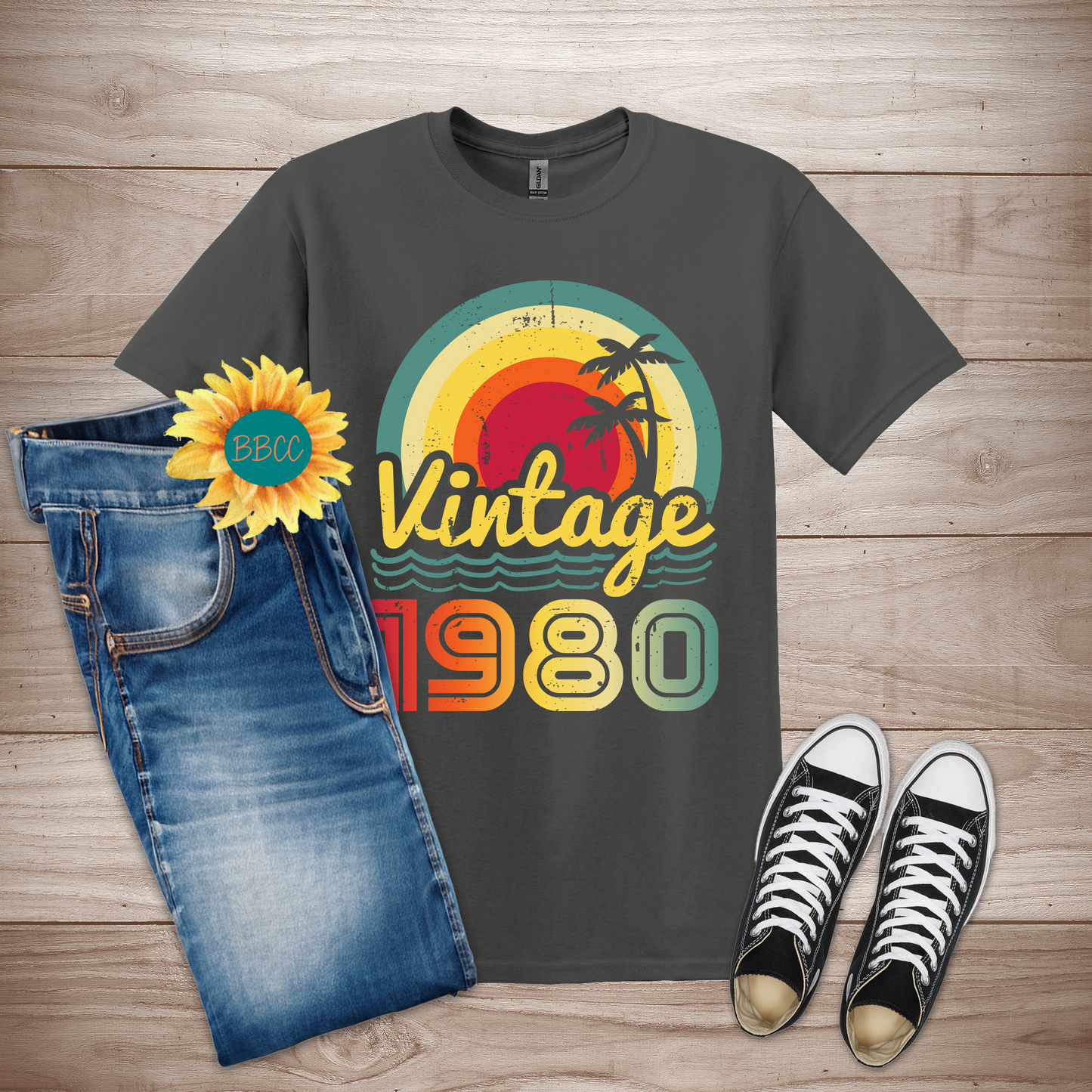 Vintage 1980 Adult T-Shirt