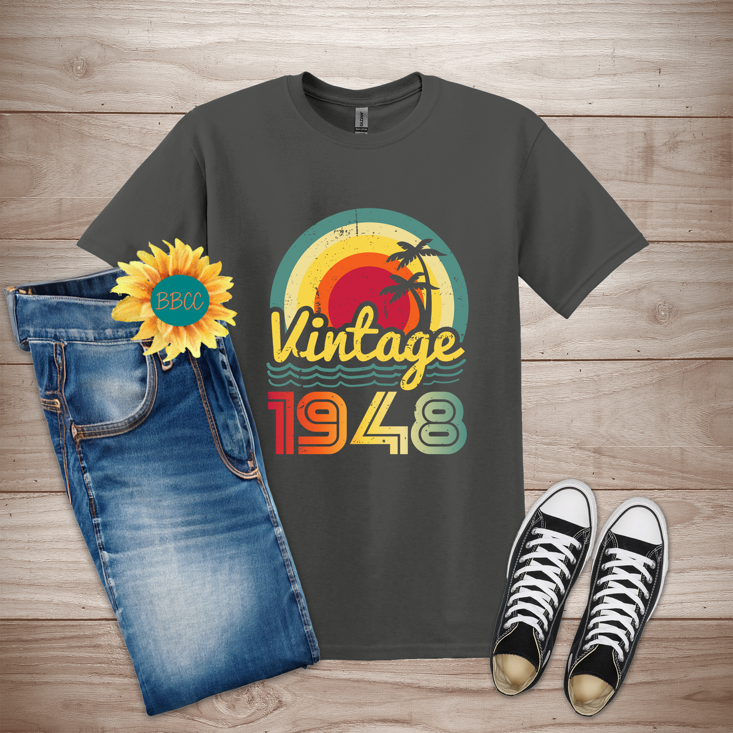 Vintage 1948 Adult T-Shirt
