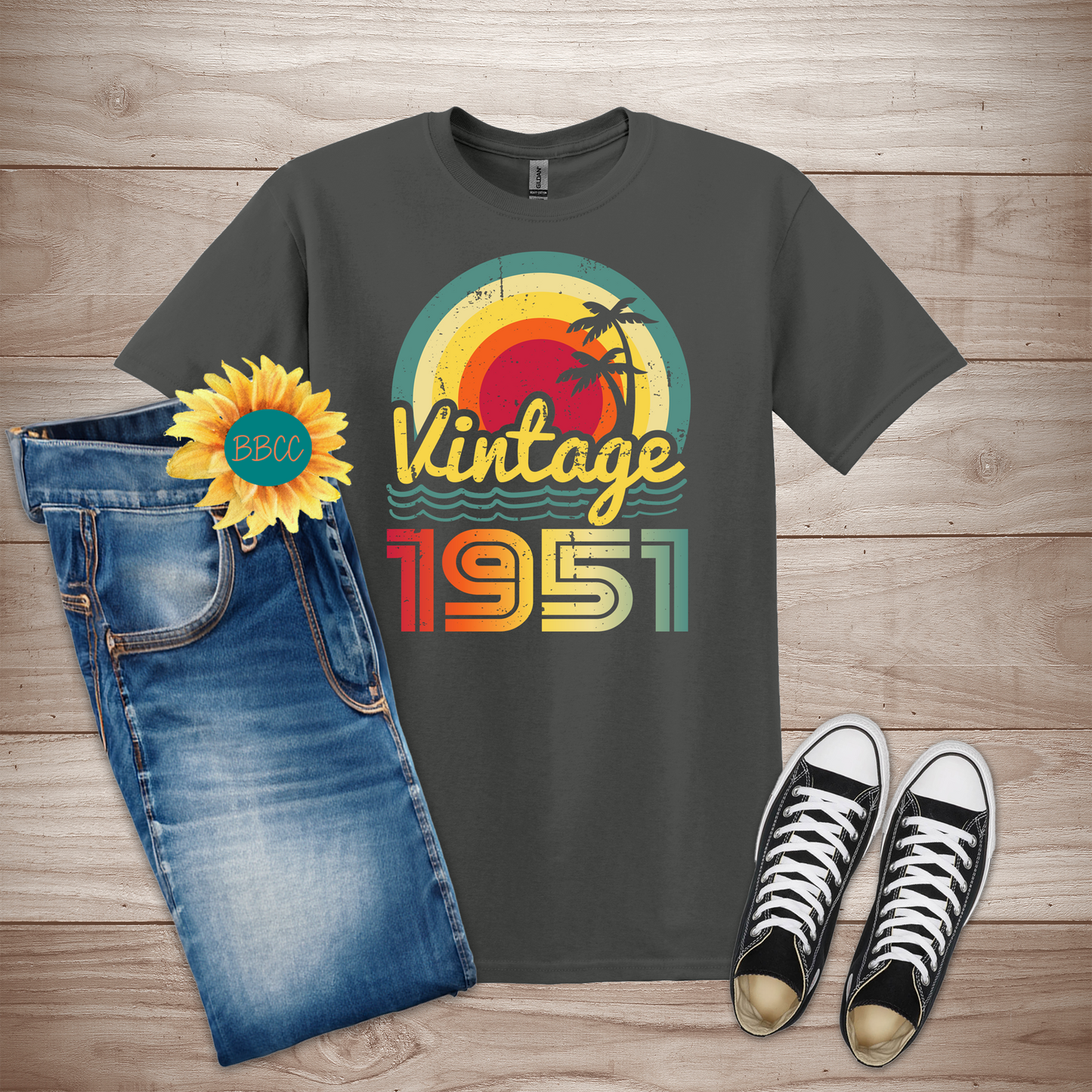 Vintage 1951 Adult T-Shirt