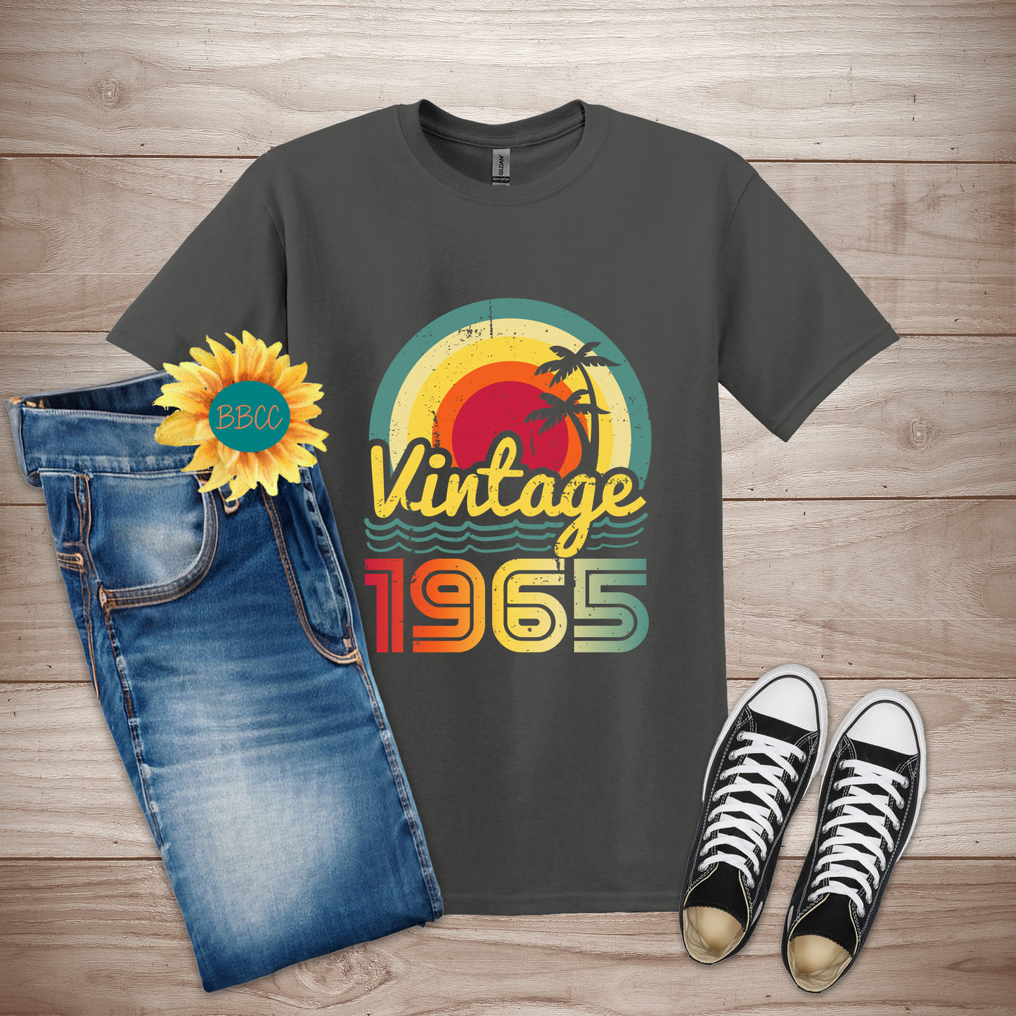 Vintage 1965 Adult T-Shirt