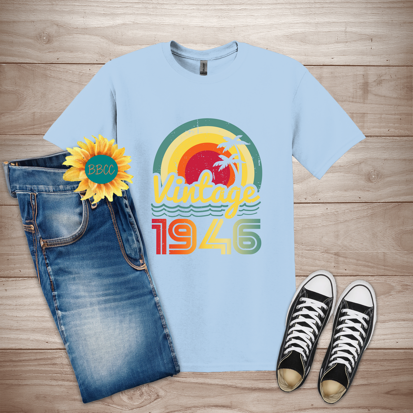 Vintage 1946 Adult T-Shirt