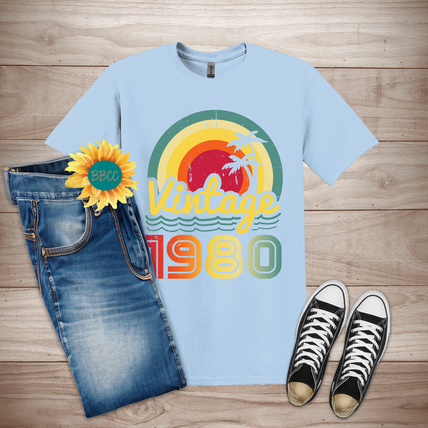 Vintage 1980 Adult T-Shirt