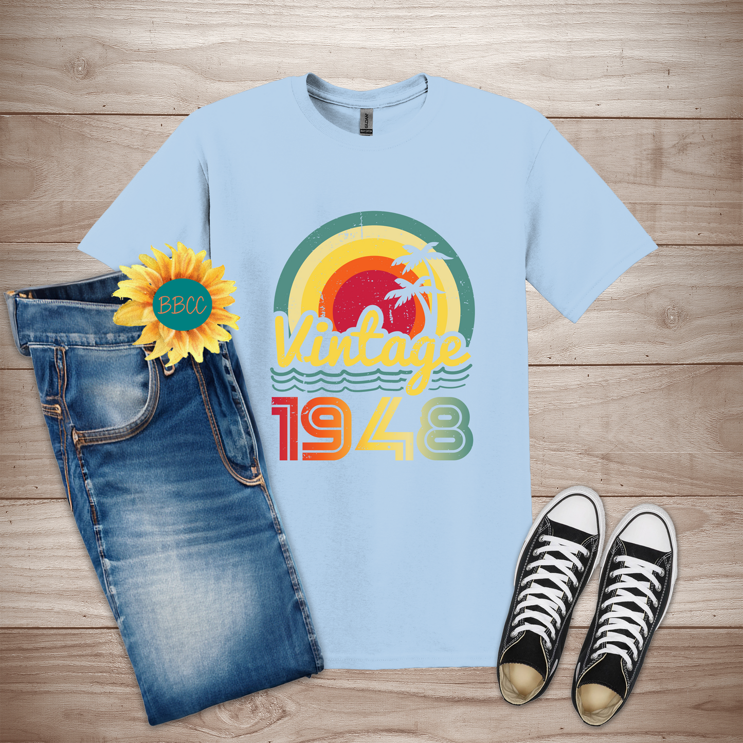 Vintage 1948 Adult T-Shirt