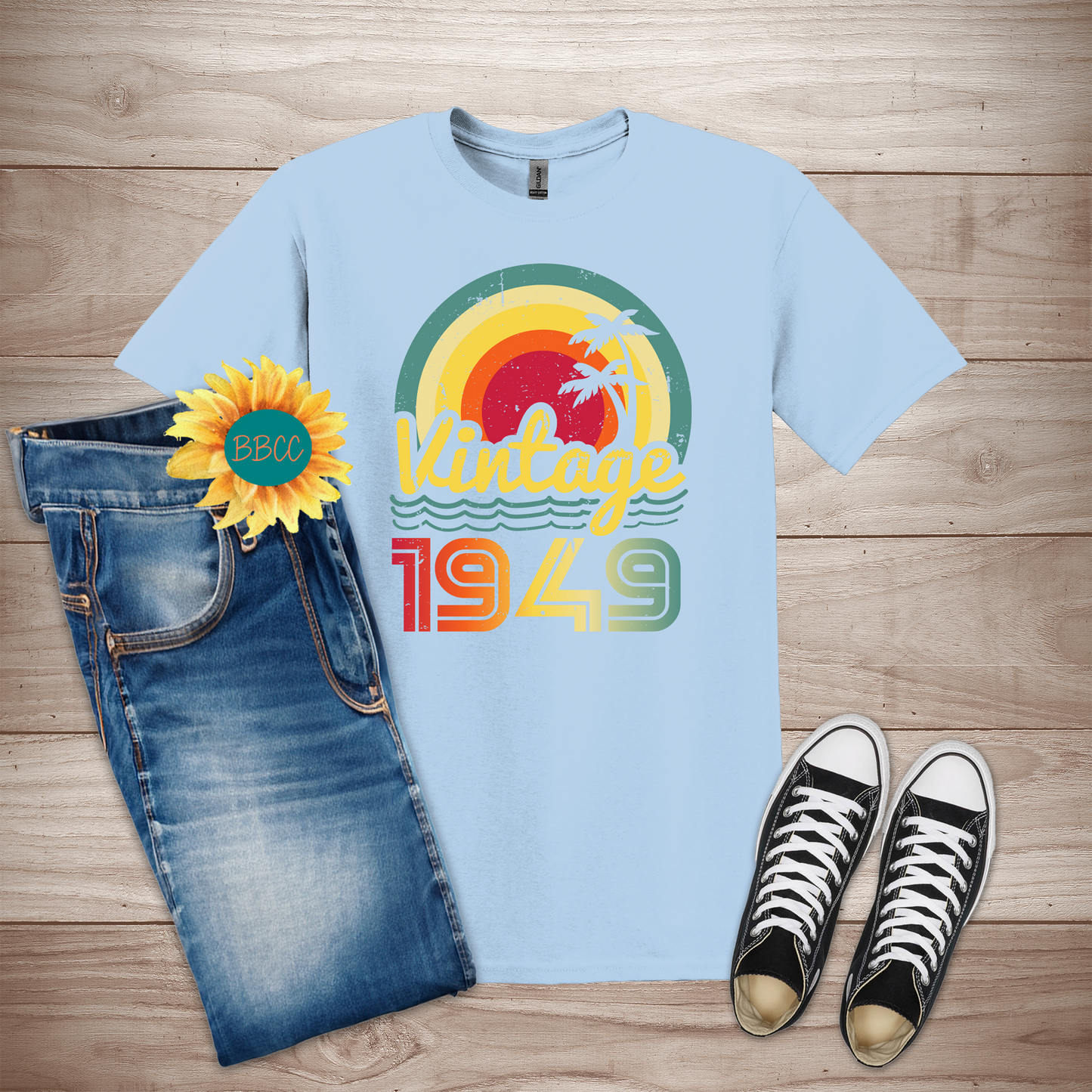 Vintage 1949 Adult T-Shirt