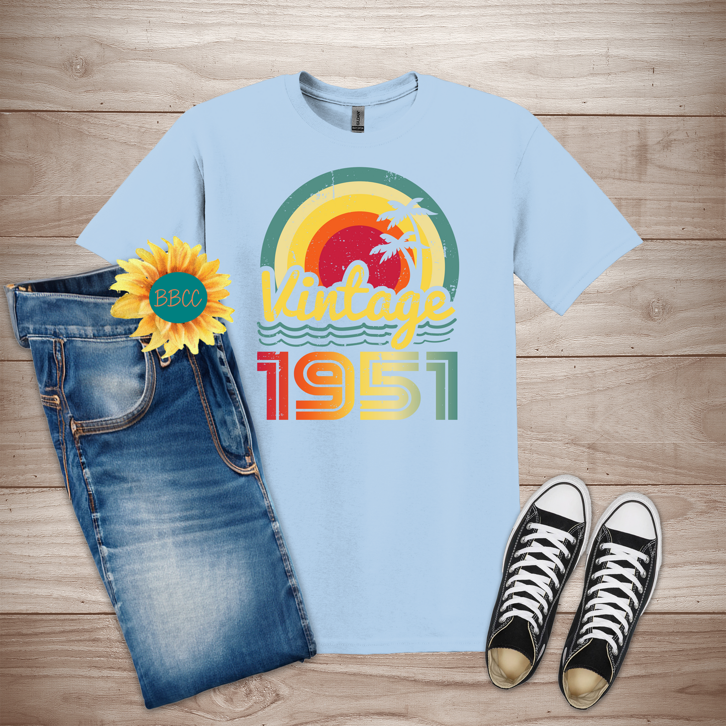 Vintage 1951 Adult T-Shirt