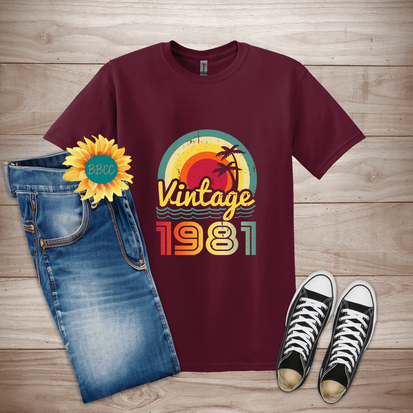 Vintage 1981 Adult T-Shirt