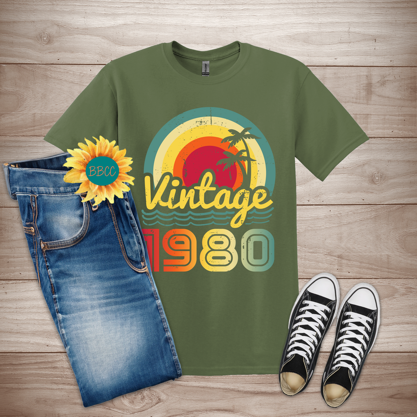 Vintage 1980 Adult T-Shirt