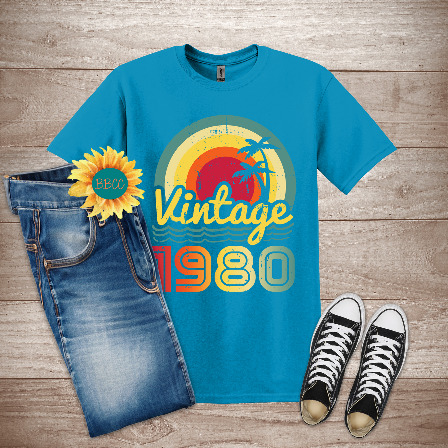 Vintage 1980 Adult T-Shirt