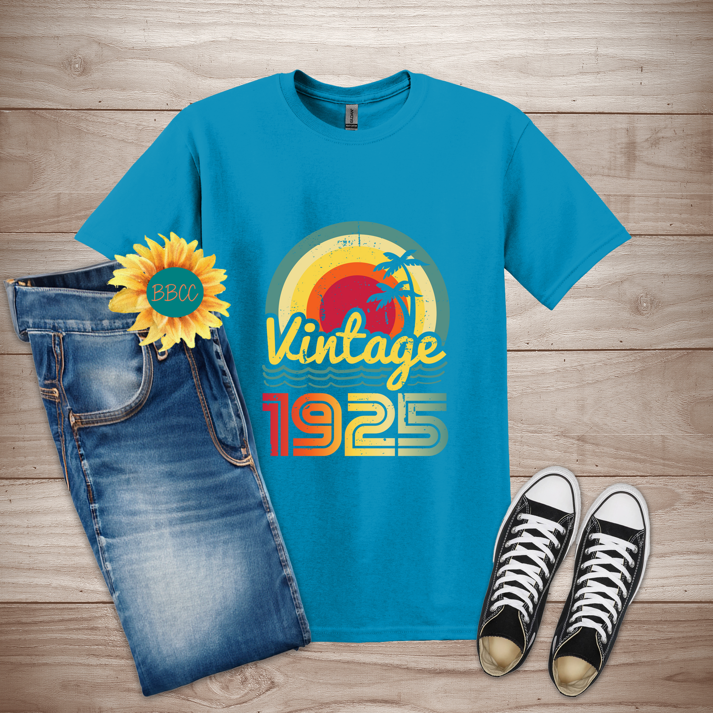 Vintage 1925 Adult T-Shirt