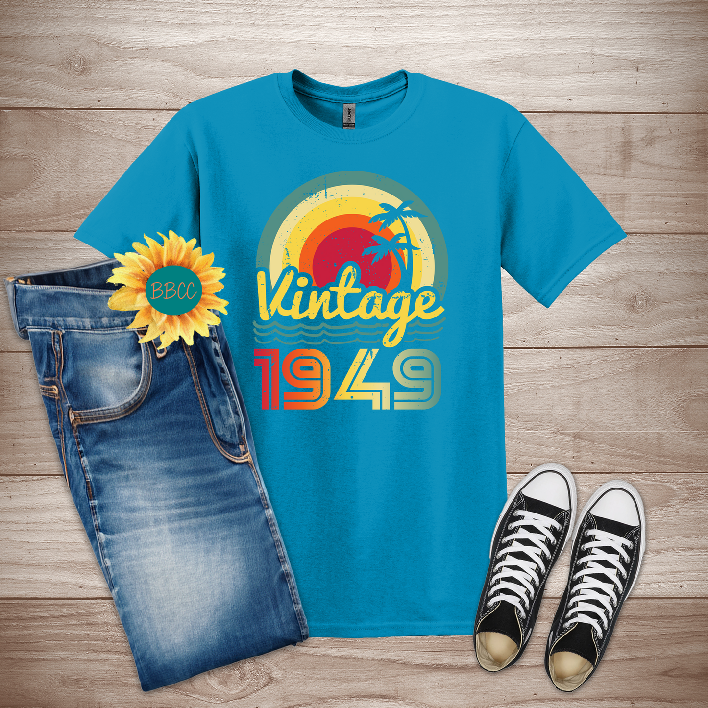 Vintage 1949 Adult T-Shirt