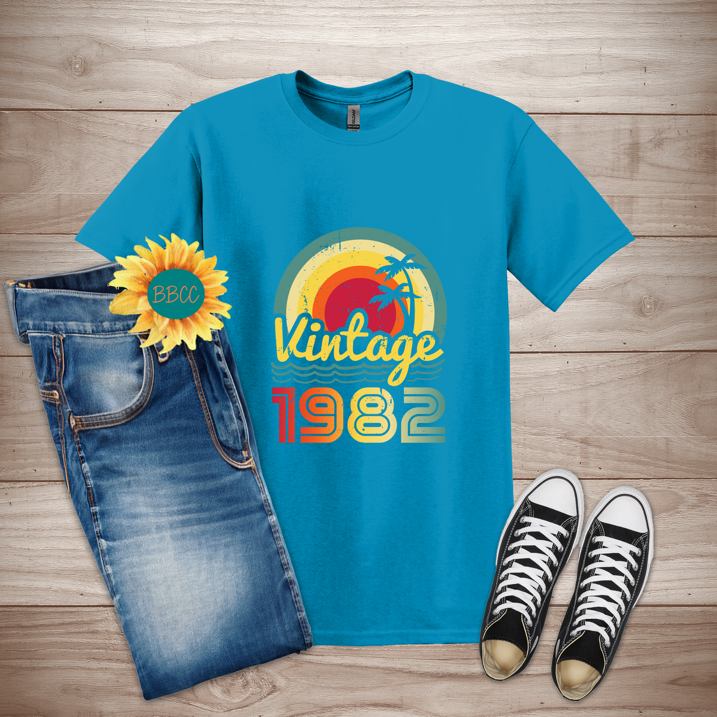 Vintage 1982 Adult T-Shirt