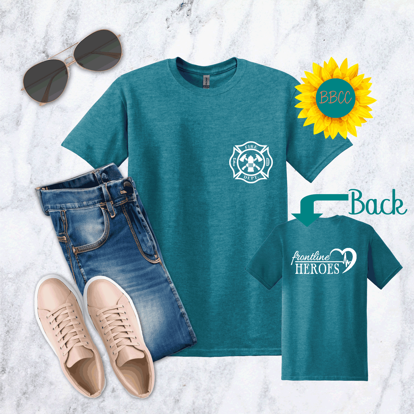 Frontline Firefighter T - Shirt