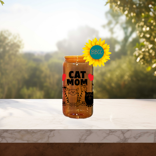 Pet Mom 16oz Stainless Steel or Plastic Tumbler