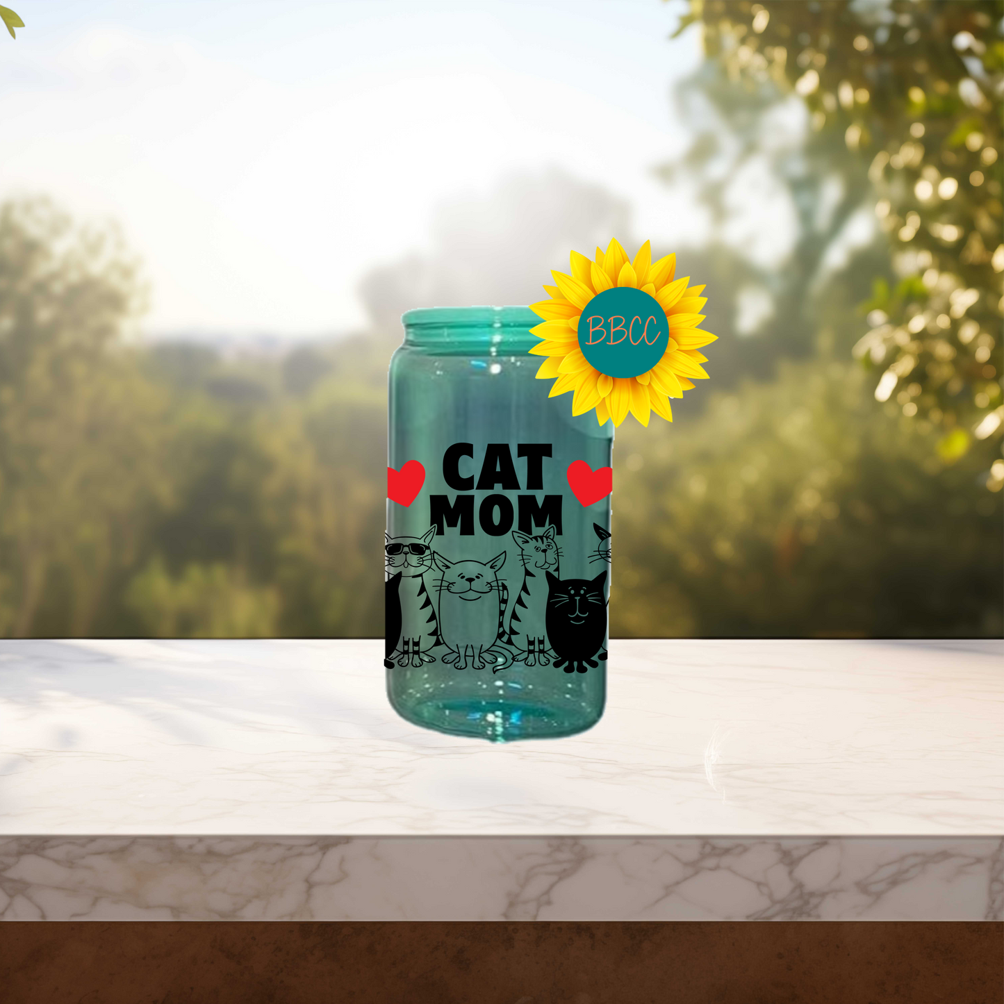 Pet Mom 16oz Stainless Steel or Plastic Tumbler