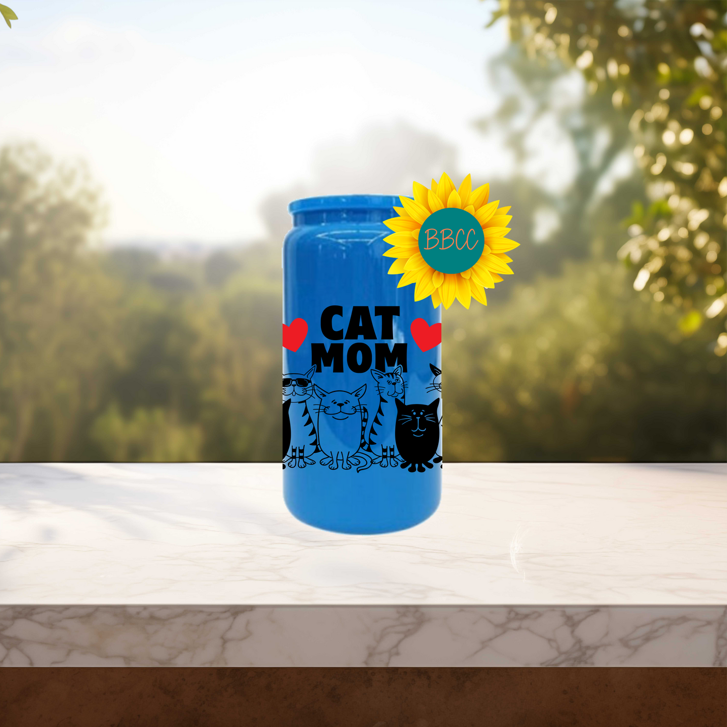 Pet Mom 16oz Stainless Steel or Plastic Tumbler