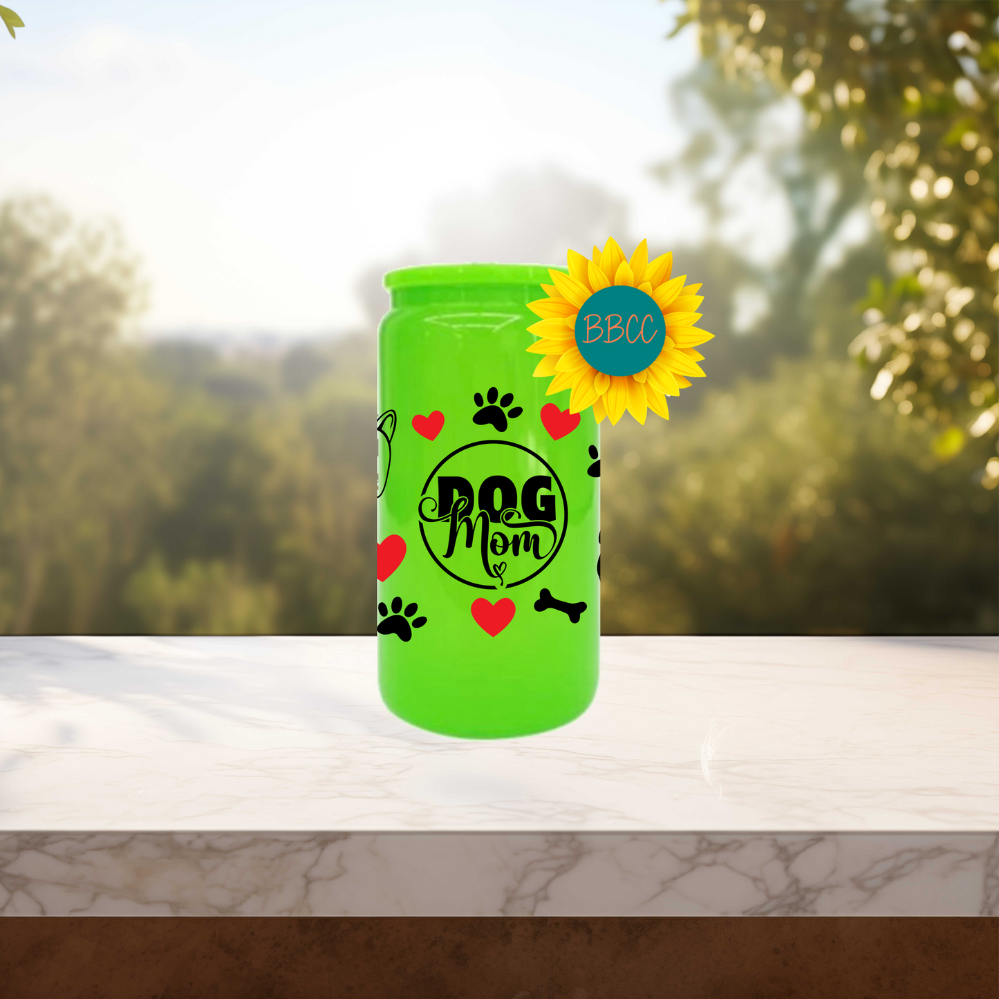 Pet Mom 16oz Stainless Steel or Plastic Tumbler