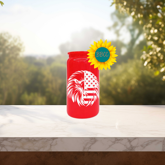 Patriotic Eagle Pride 16 oz Tumbler