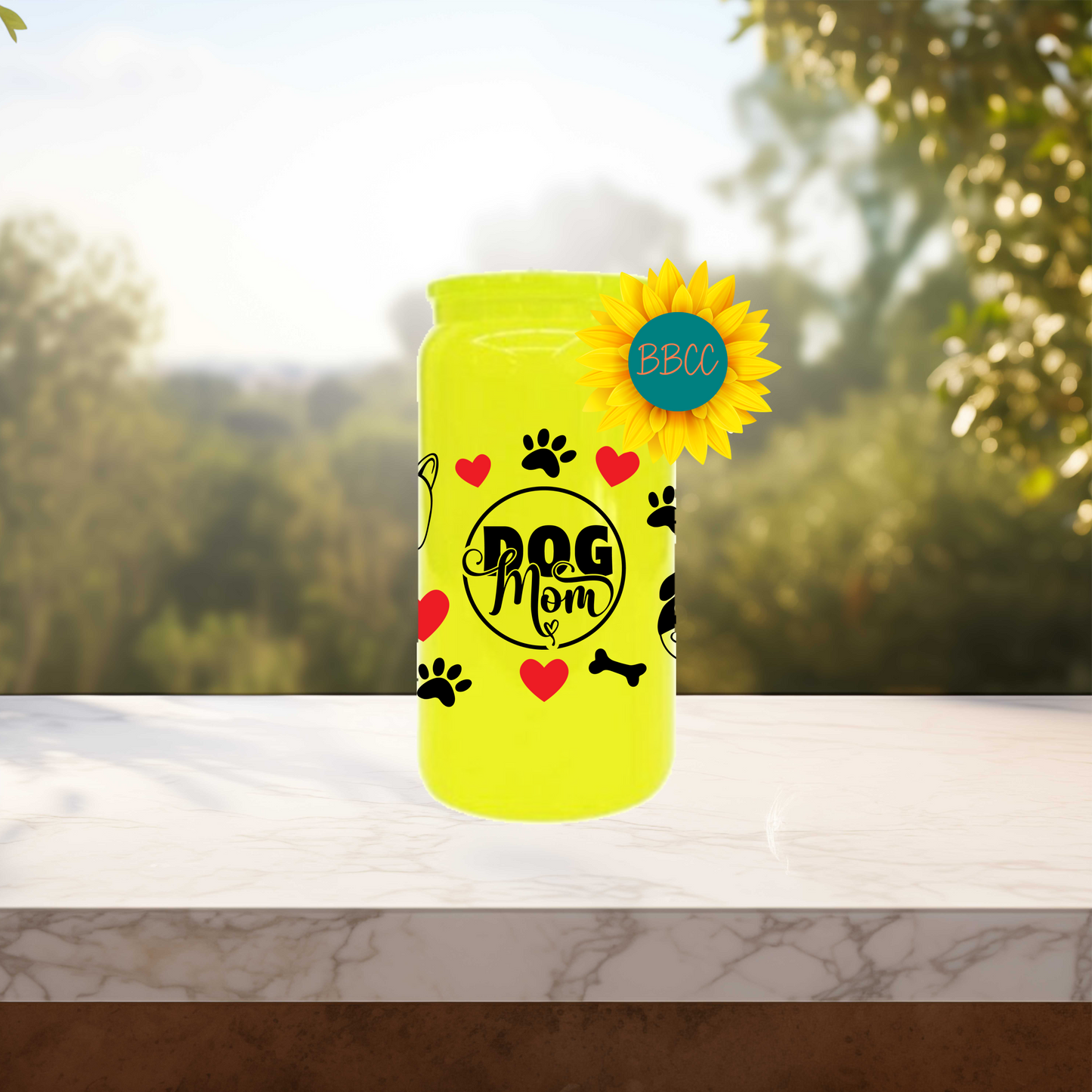 Pet Mom 16oz Stainless Steel or Plastic Tumbler