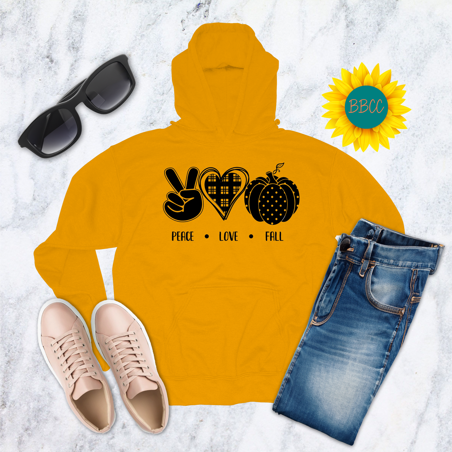 Peace Love Fall Hoodie