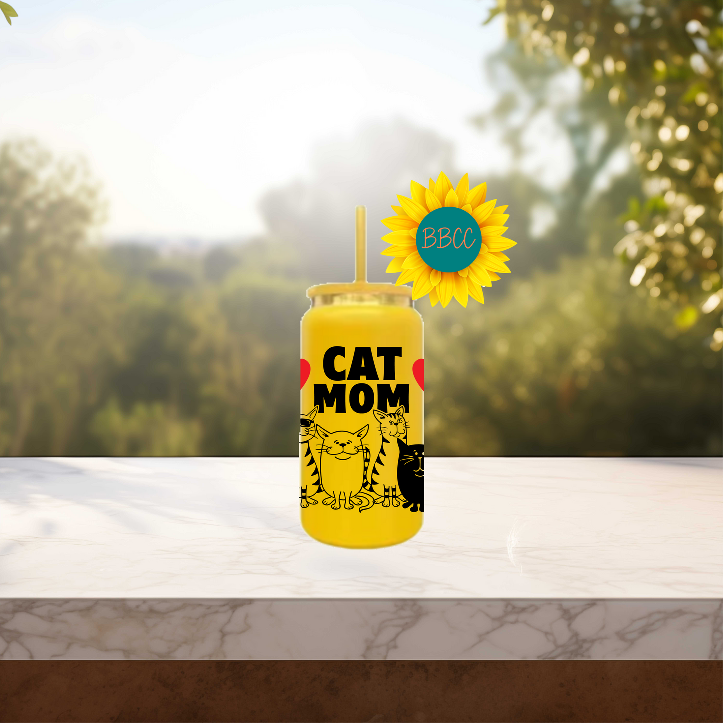 Pet Mom 16oz Stainless Steel or Plastic Tumbler