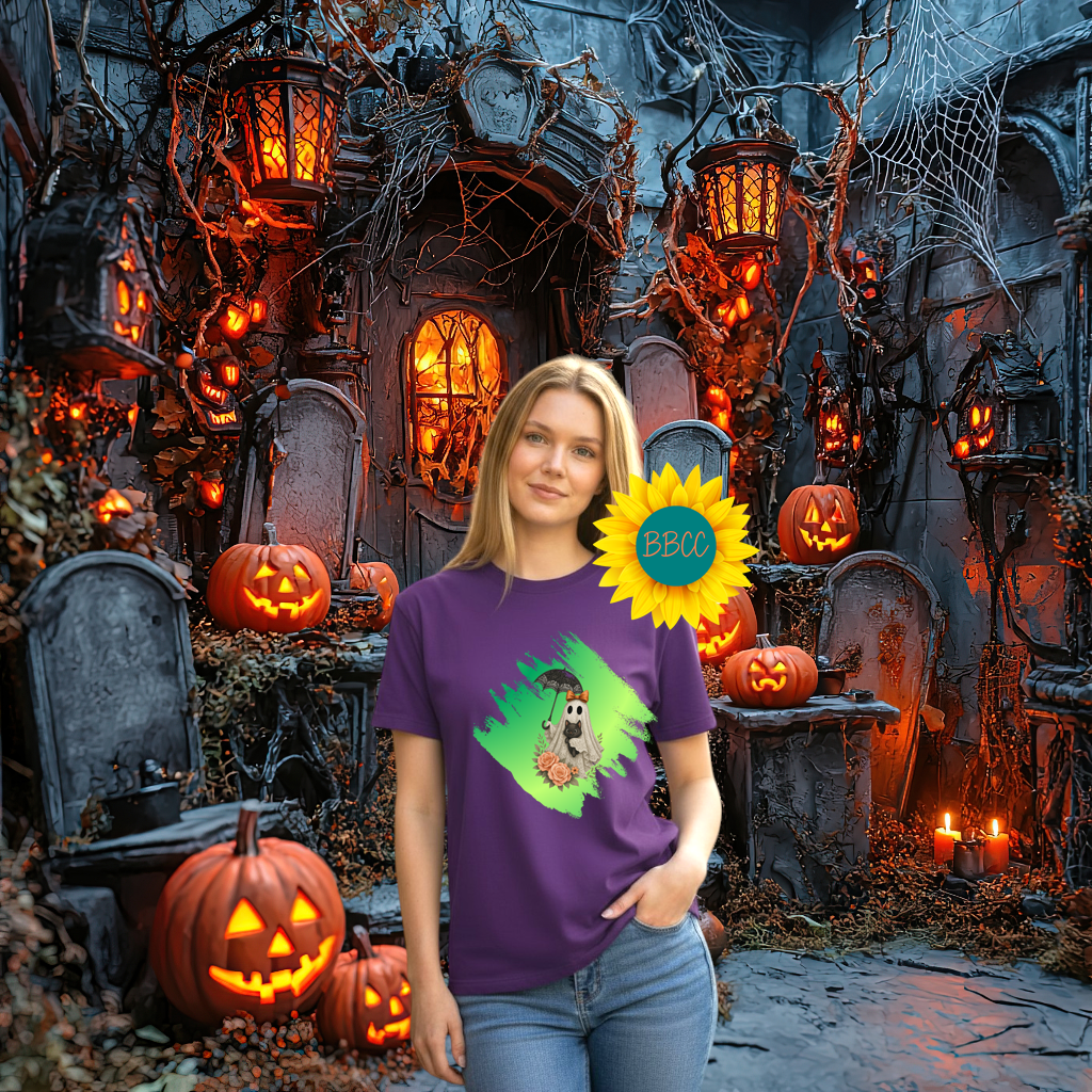 Floral Haunt T - Shirts