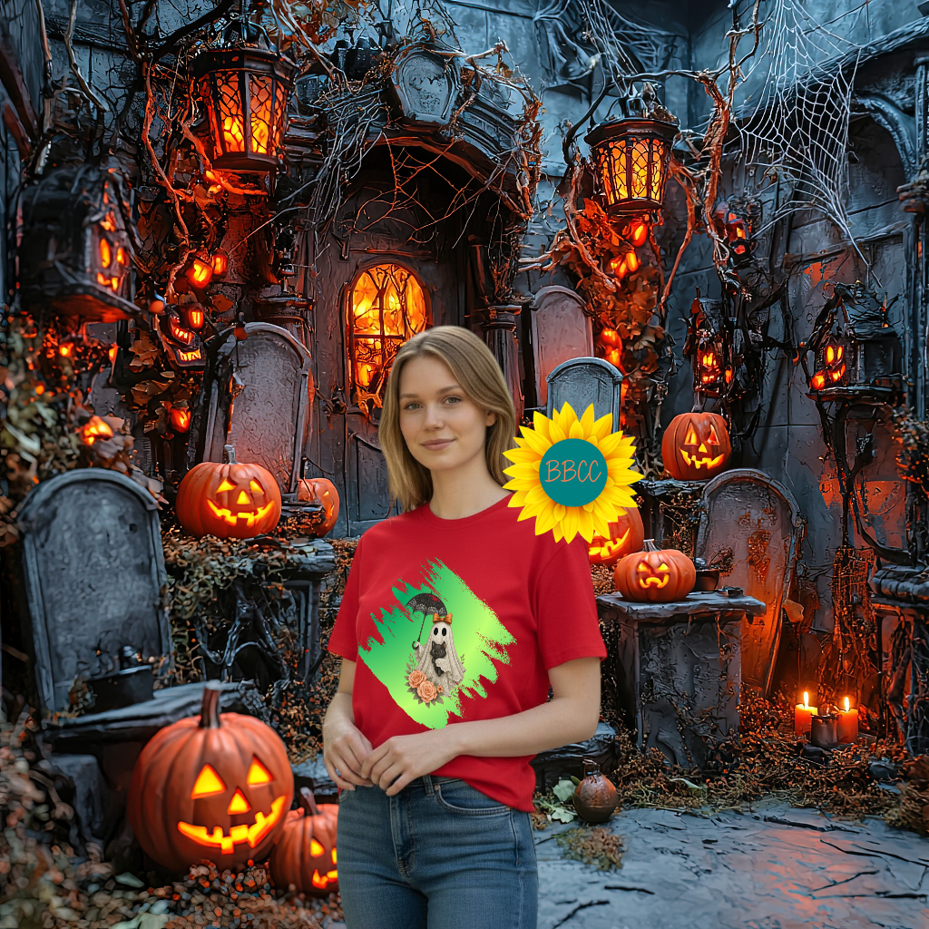 Floral Haunt T - Shirts