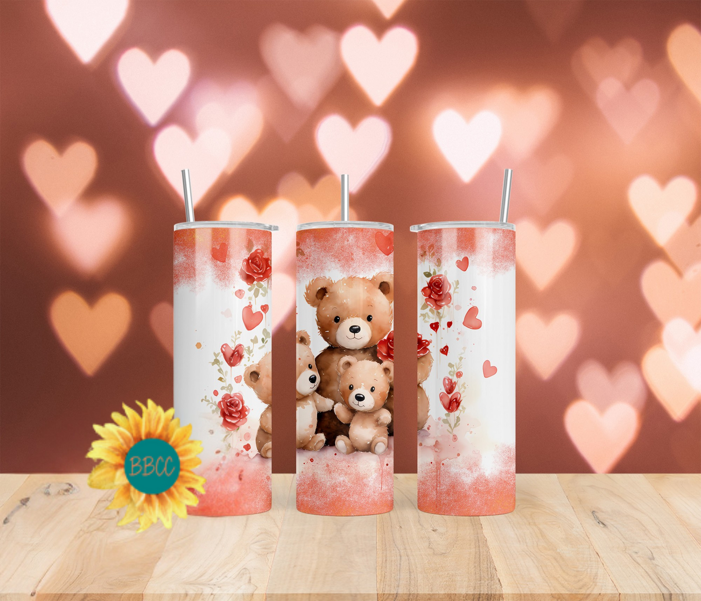 Red Bears Tumbler
