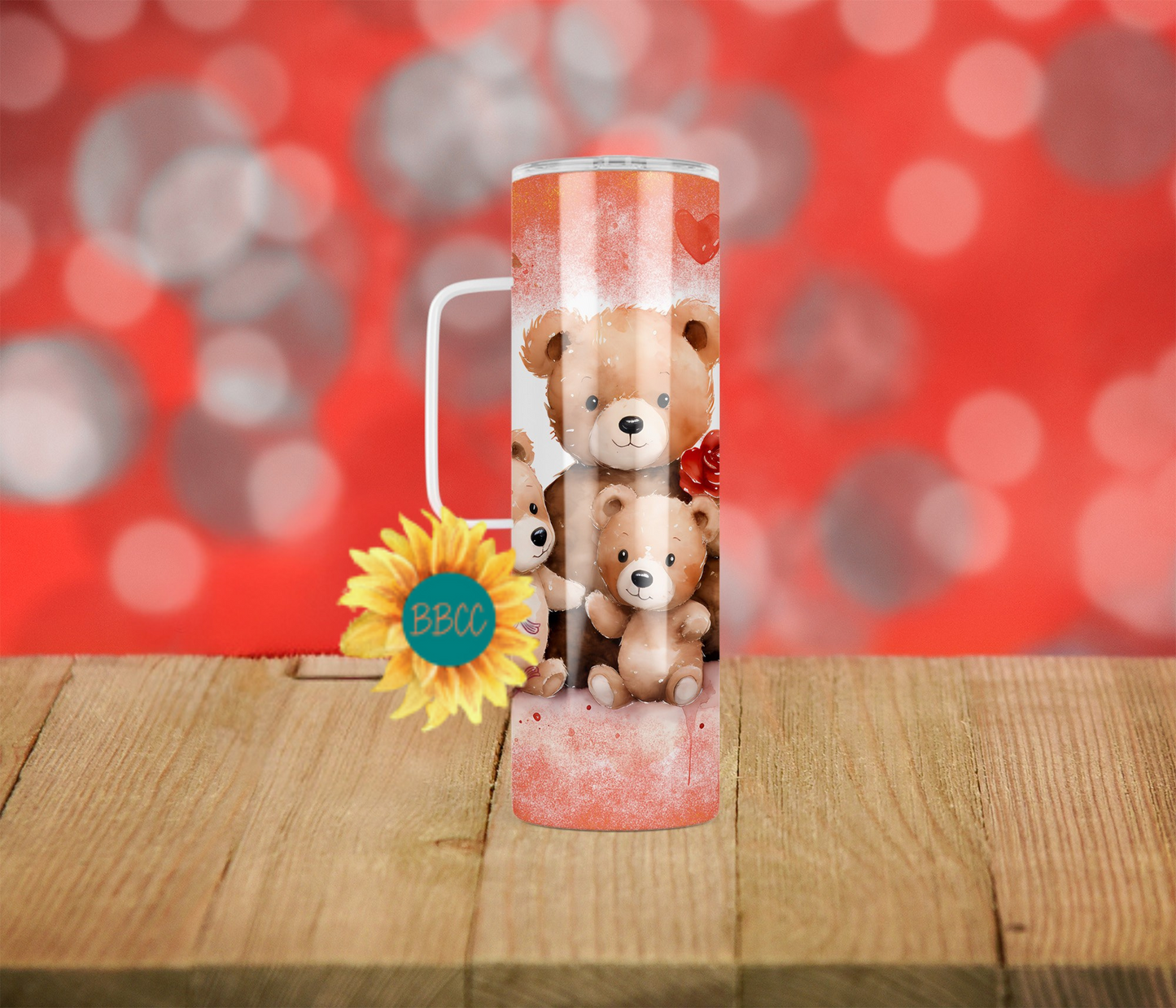 Red Bears Tumbler