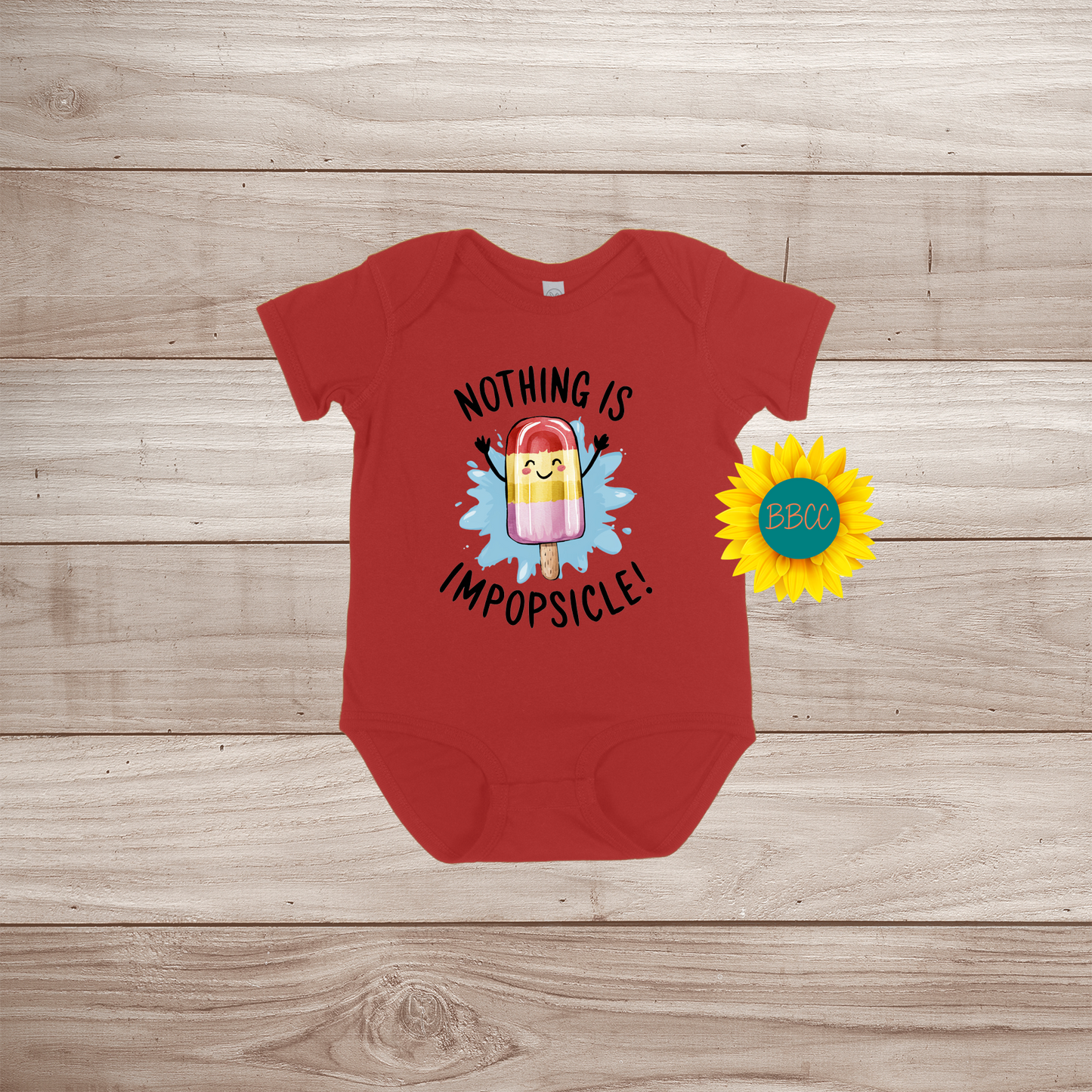 Baby Impossi-Cute Short Sleeve Romper