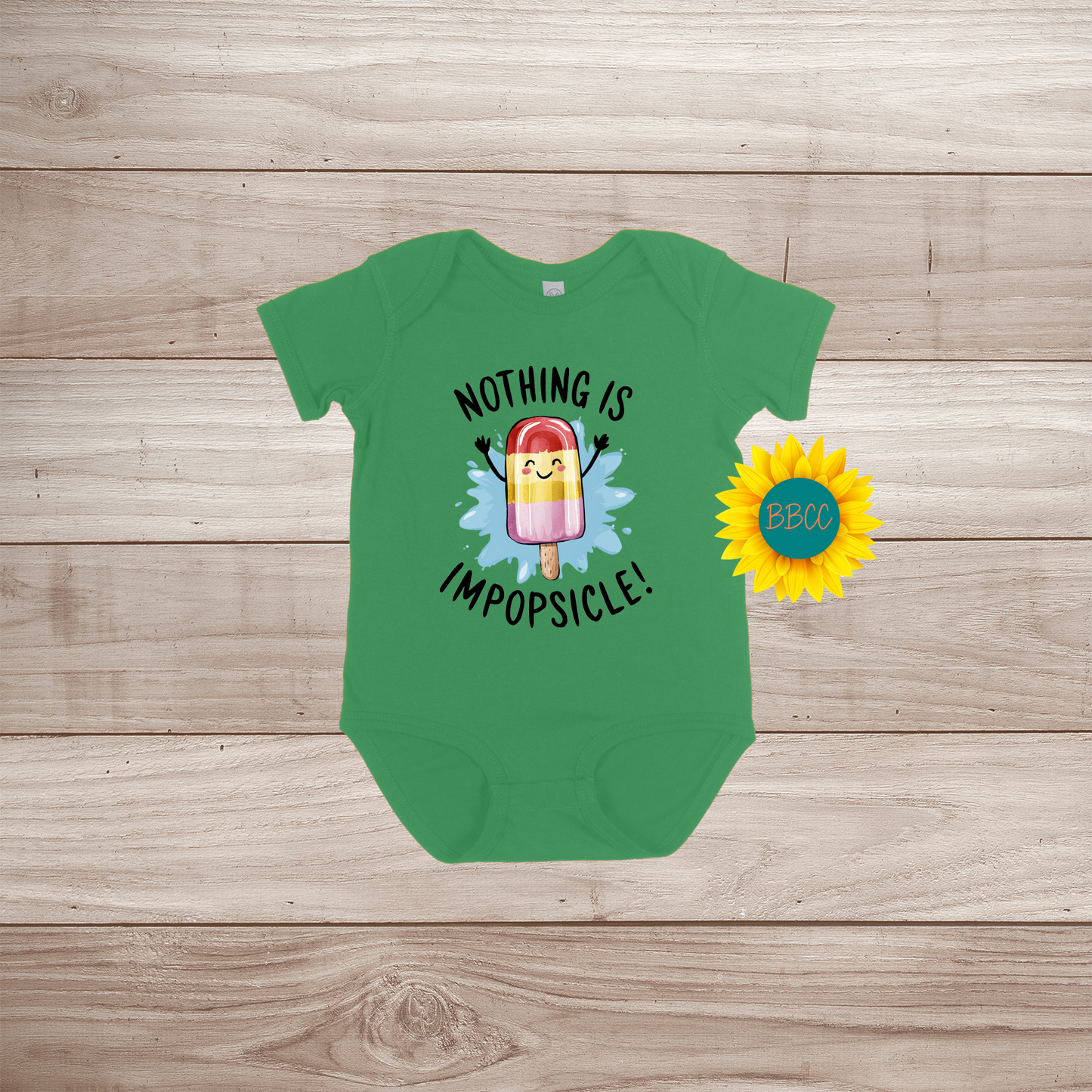 Baby Impossi-Cute Short Sleeve Romper