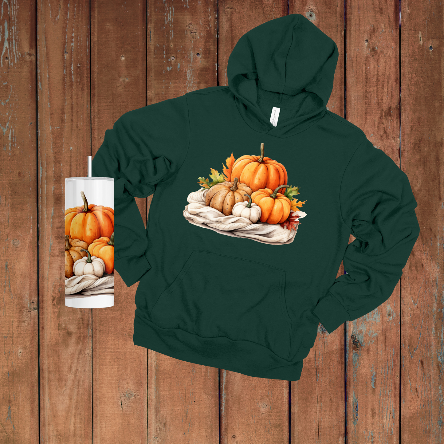 Pumpkins Hoodie & Tumbler Bundle
