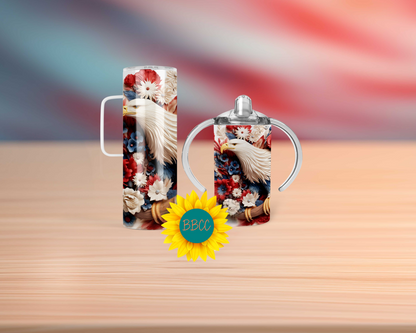 3D Eagle Tumbler