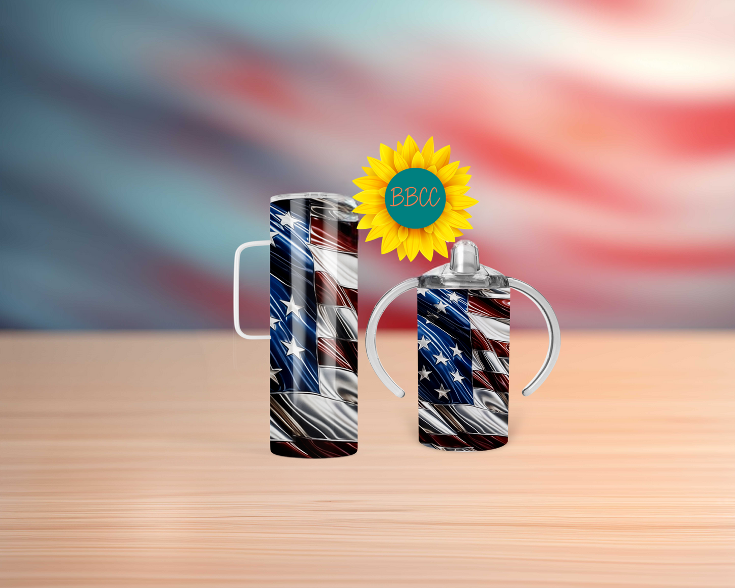 Metal Flag Tumbler