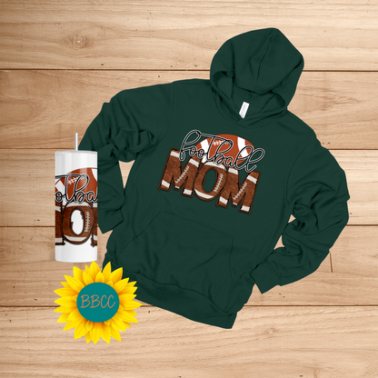 Football Mom Hoodie & Tumbler Bundle