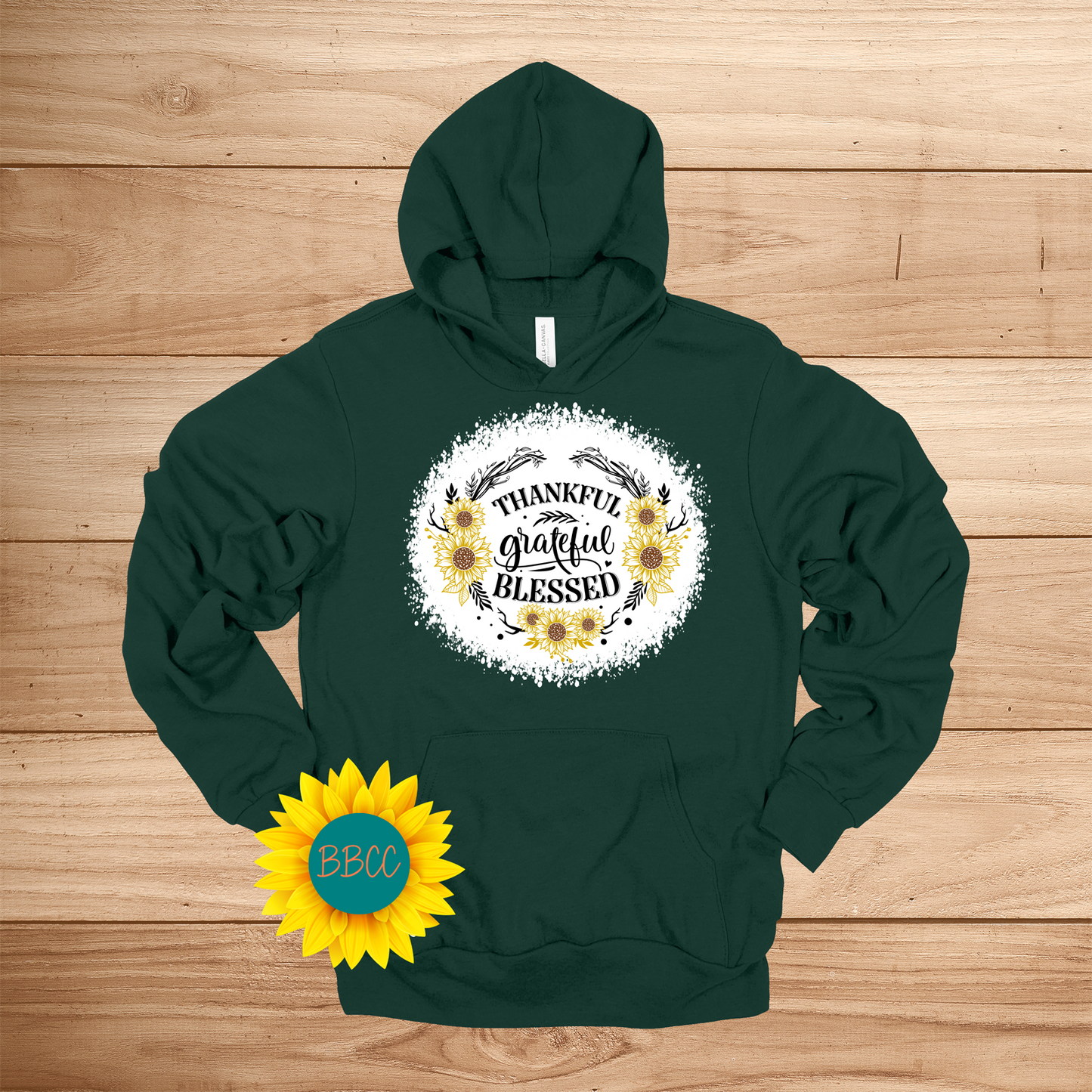 Thankful, Grateful, Blessed Hoodie