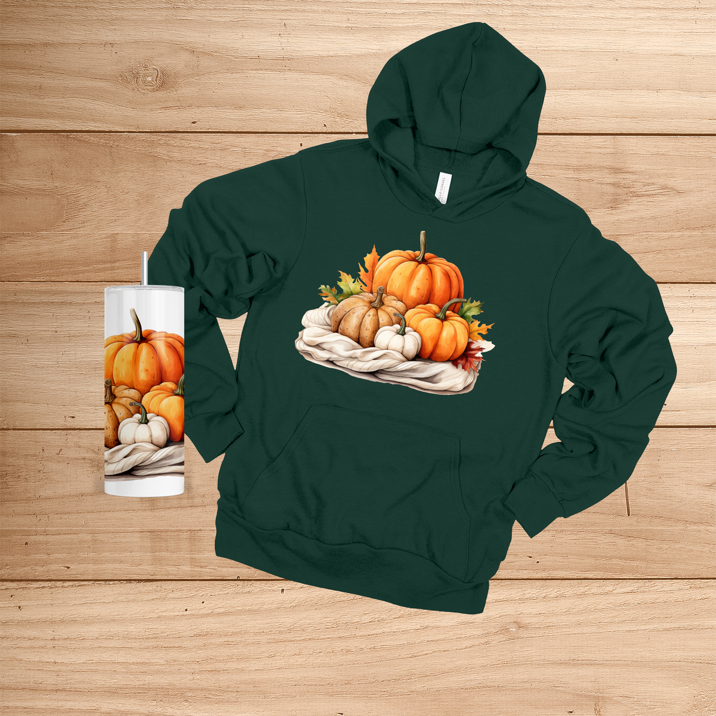Pumpkins Hoodie & Tumbler Bundle