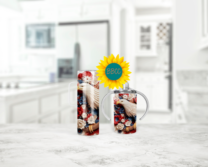 3D Eagle Tumbler