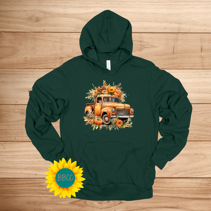 Sunflower Truck Hoodie
