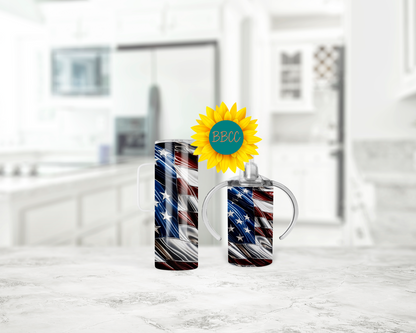 Metal Flag Tumbler