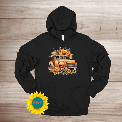 Sunflower Truck Hoodie