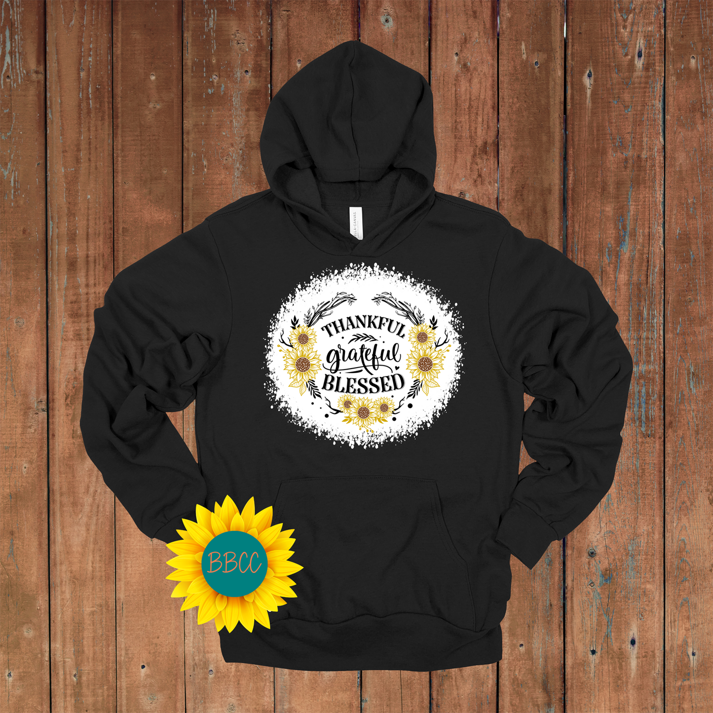 Thankful, Grateful, Blessed Hoodie